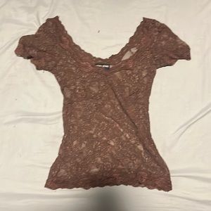 Guess Jeans Lace Top